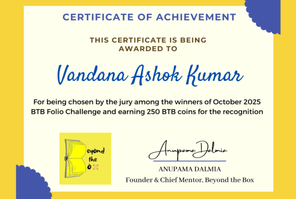 BTB Writing Challenge